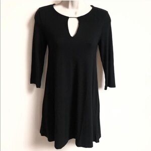Pull&Bear keyhole elbow sleeve tunic top